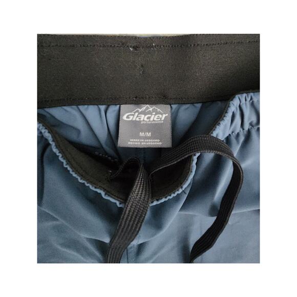 Glacier Performance Leo Pants Joggers Size Medium Nylon Tapered Ankle Athletic - Picture 3 of 6